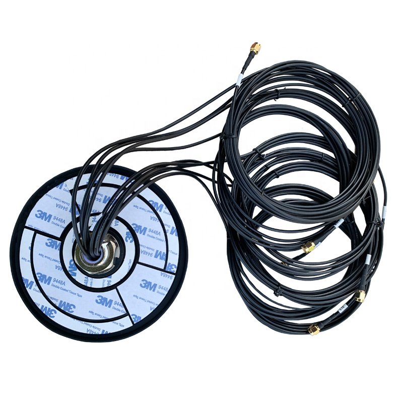 4 in 1 Screw-Mount WiFi/GPS/GLONASS/2.4/5G/4G/3G/2G/Hz MIMO Antenna